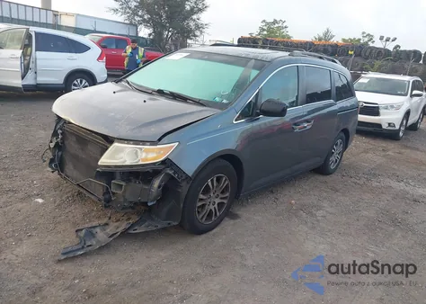 2012 Honda Odyssey Ex-L z USA, uszkodzony, nr VIN 5FNRL5H60CB043795